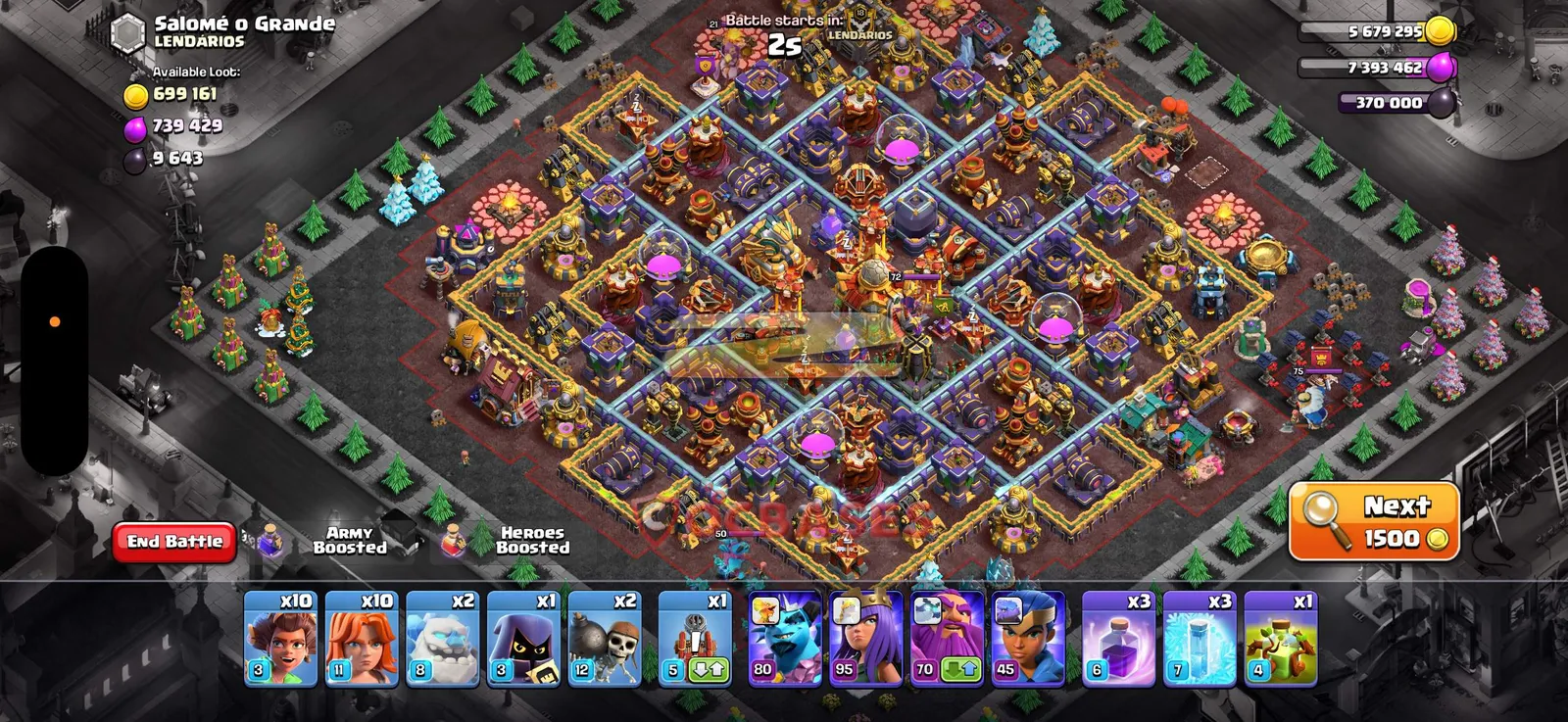 Anti-2 Star (War) Base TH16 with Link | Clash of Clans Bases | Layouts ID 8yase