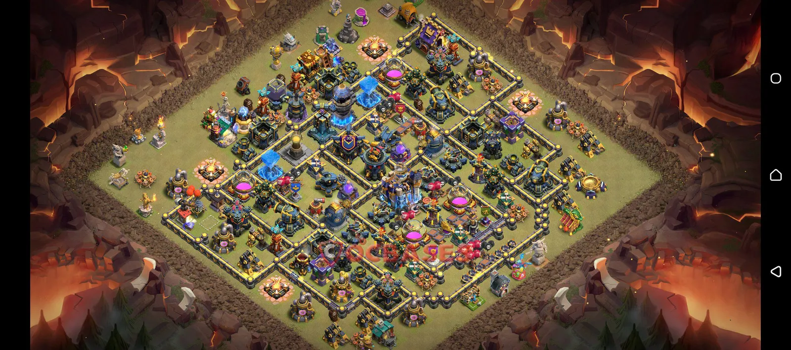 Anti-2 Star (War) Base TH18 with Link | Clash of Clans Bases | Layouts ID njfyn