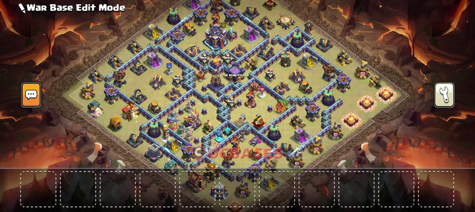 Anti-3 Star (War) Base TH15 with Link | Clash of Clans Bases | Layouts ID ap8oz
