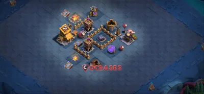 Anti-3 Star (War) Base BH6 with Link | Clash of Clans Bases | Layouts ID g9on5
