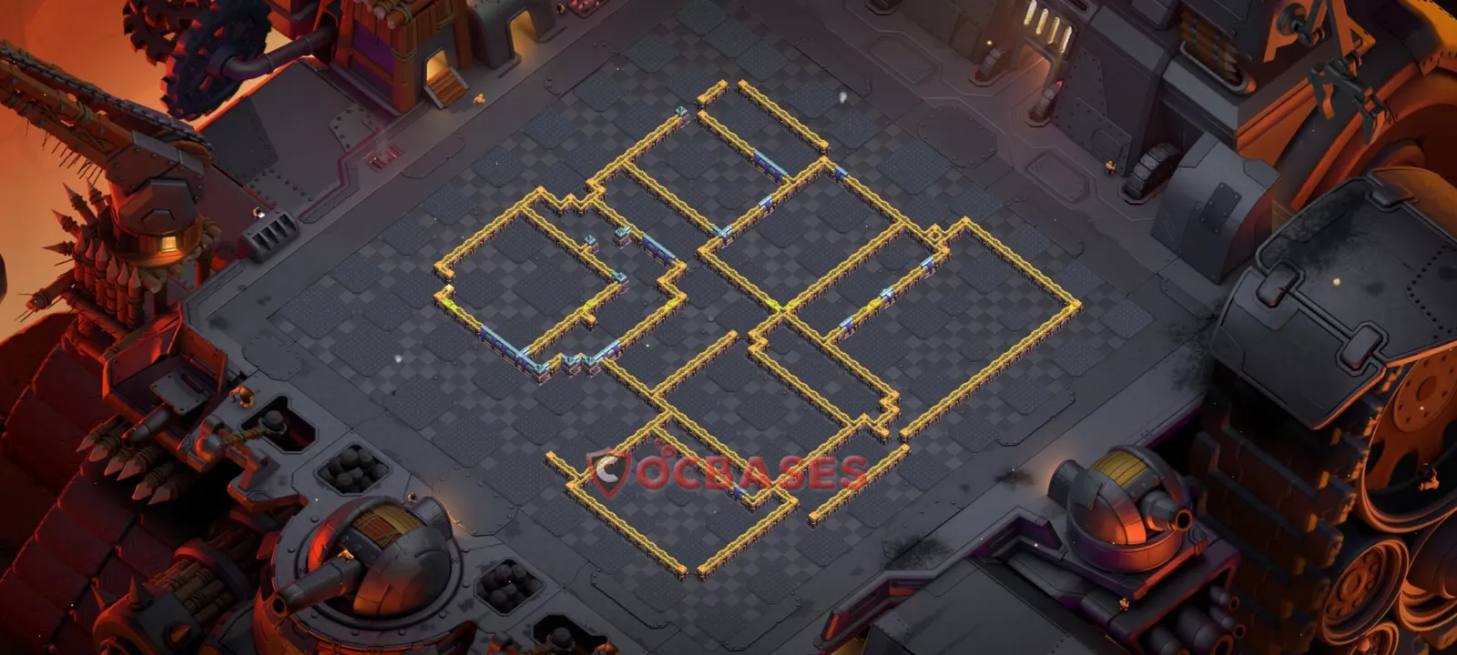 Anti-air (Defense) Base TH15 with Link | Clash of Clans Bases | Layouts ID h6pjf