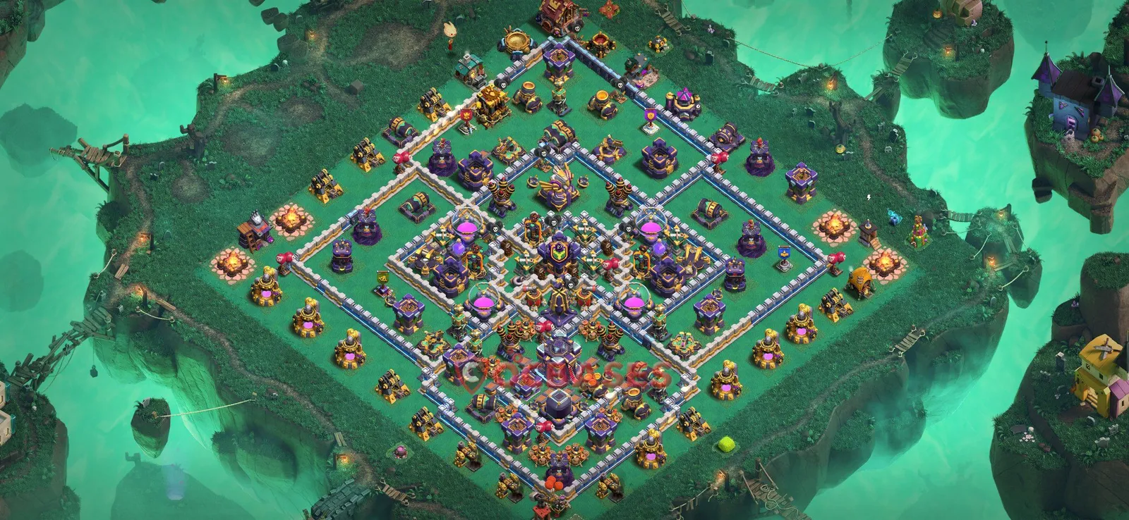 Farming (Defense) Base TH15 - Clash of Clans Town Hall 15 Layout Link Farming (Defense) Base TH15 - Clash of Clans Town Hall 15 FARMING Base Layout with Copy Link 2026