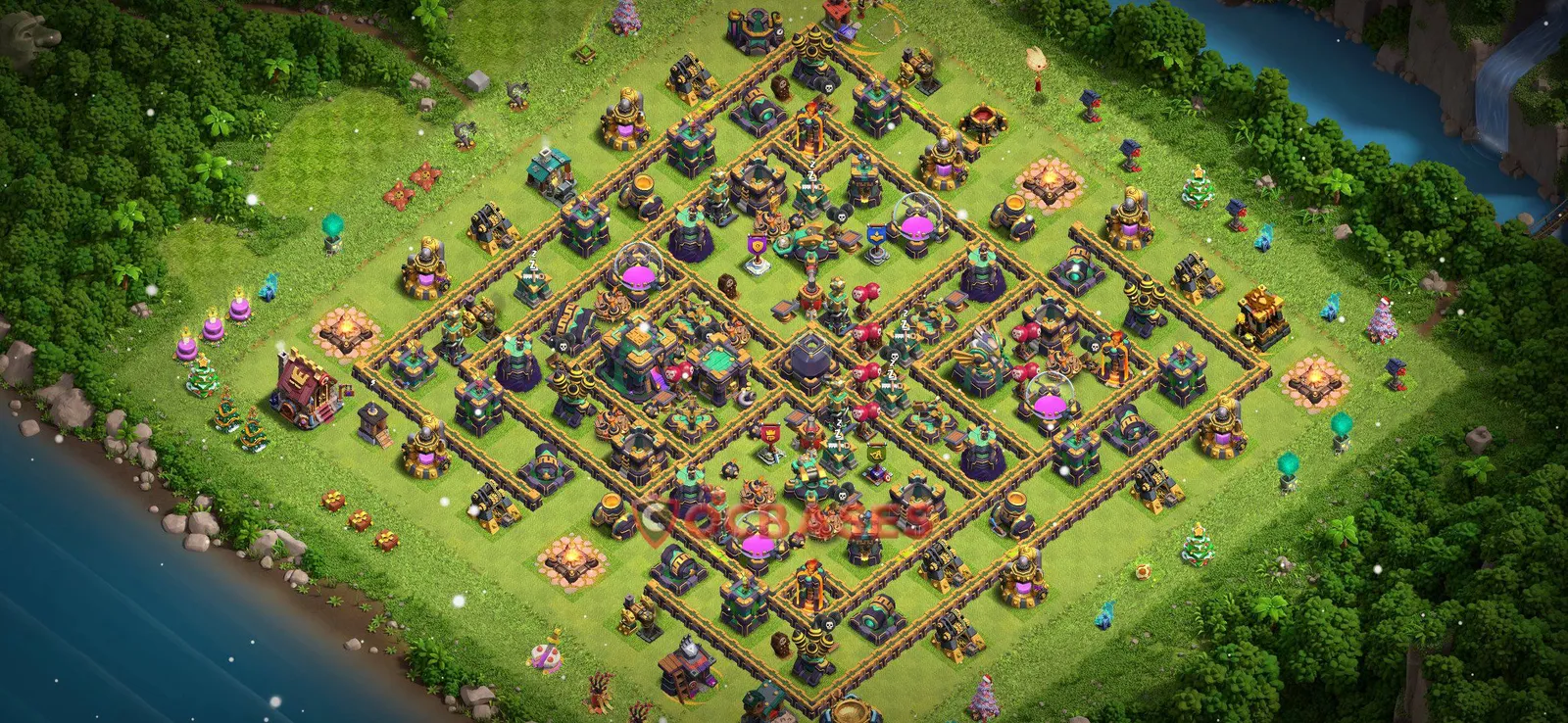 Farming (Defense) Base TH14 - Clash of Clans Town Hall 14 Layout Link Farming (Defense) Base TH14 - Clash of Clans Town Hall 14 FARMING Base Layout with Copy Link 2026