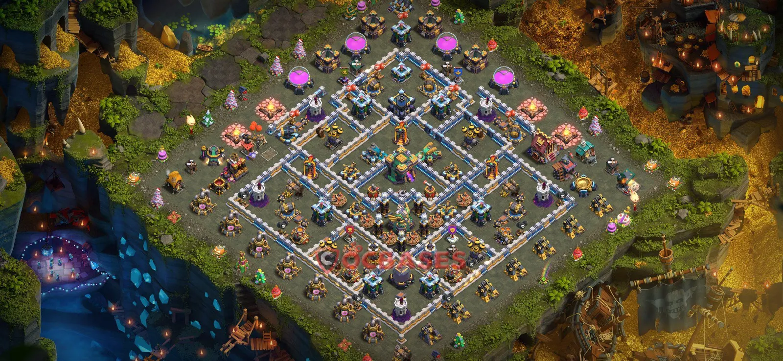 Farming (Defense) Base TH14 - Clash of Clans Town Hall 14 Layout Link Farming (Defense) Base TH14 - Clash of Clans Town Hall 14 FARMING Base Layout with Copy Link 2026