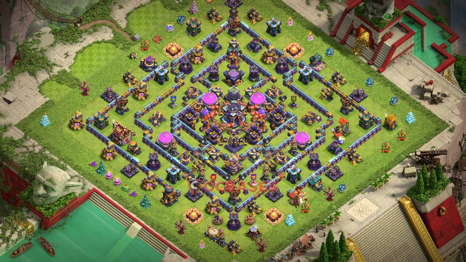 Farming (Defense) Base TH15 with Link | Clash of Clans Bases | Layouts ID ceim7