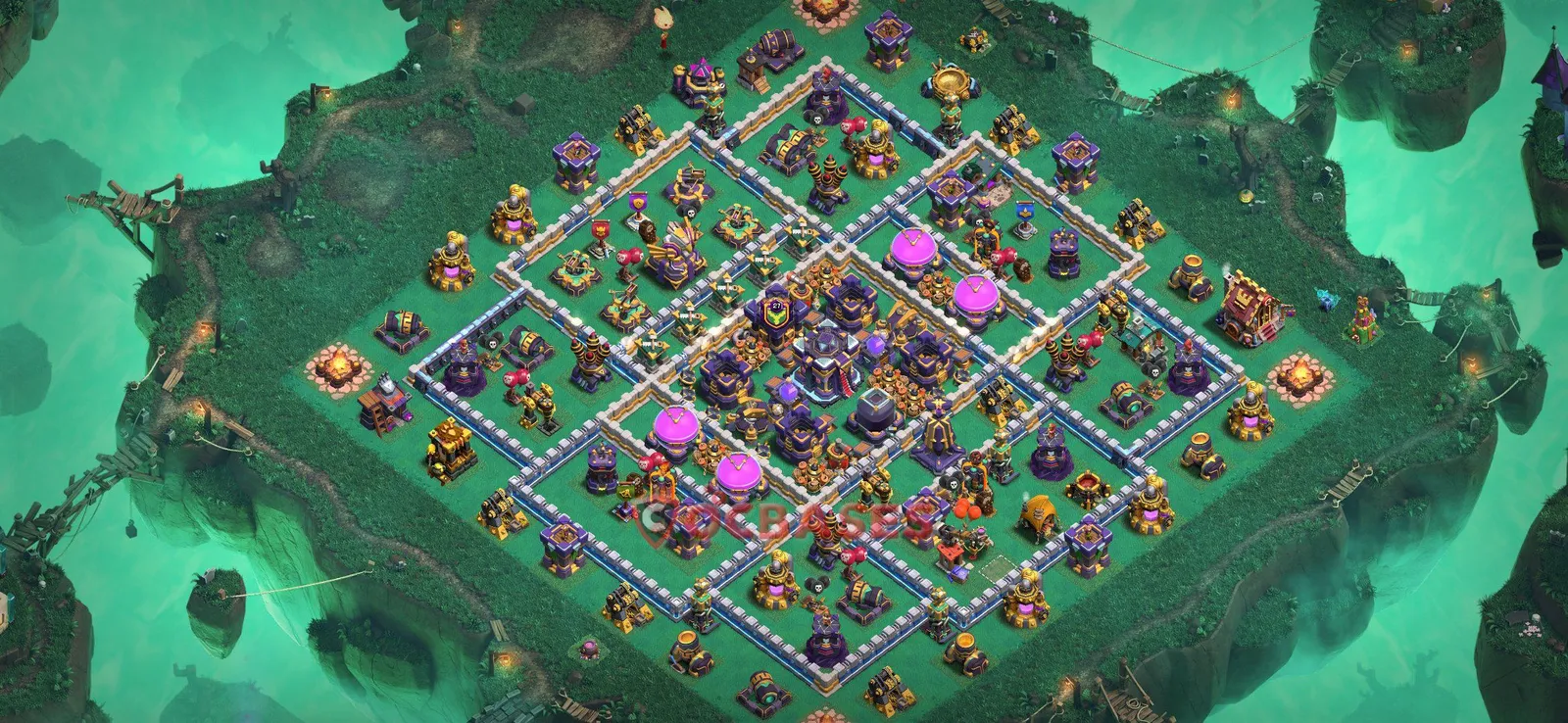 Farming (Defense) Base TH15 with Link | Clash of Clans Bases | Layouts ID i9z3m