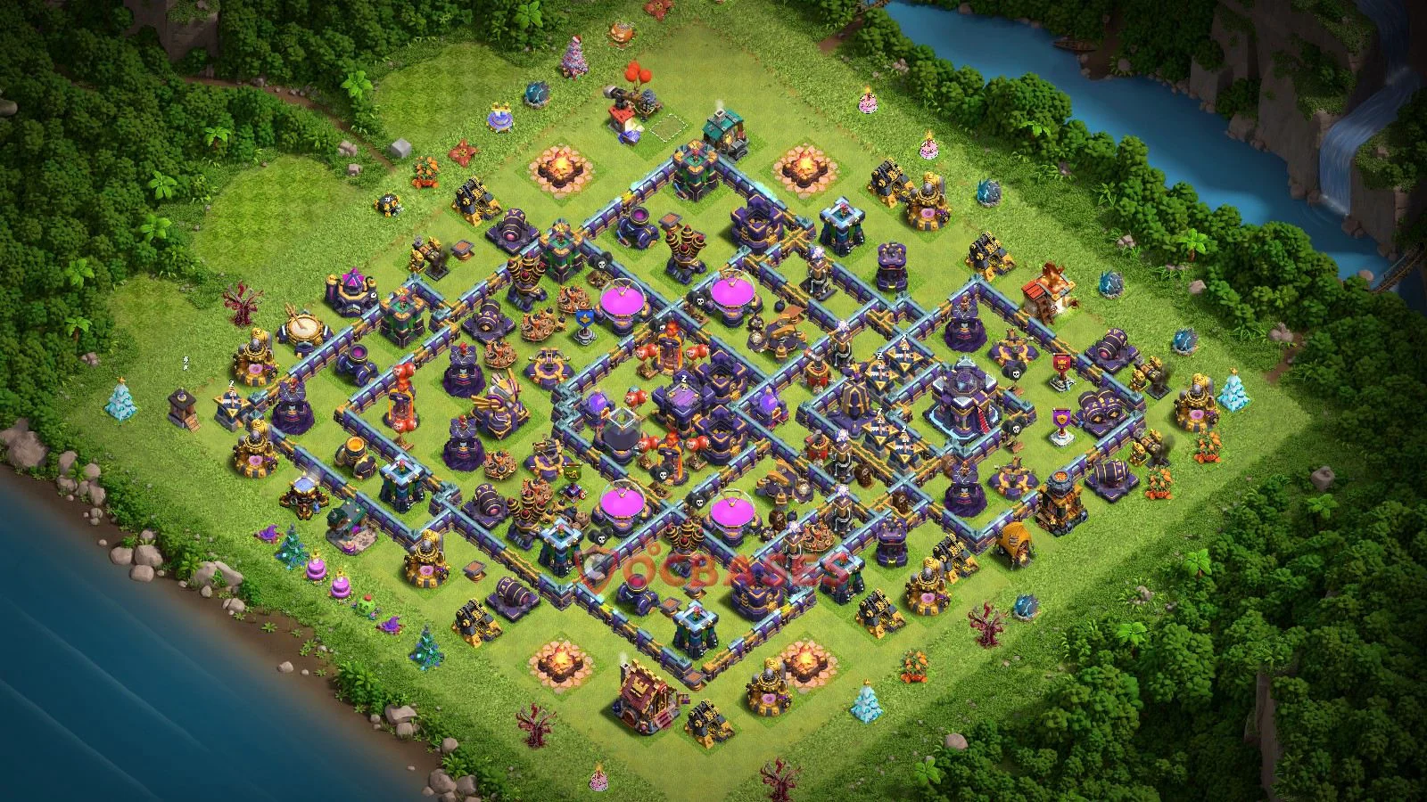 Farming (Defense) Base TH15 with Link | Clash of Clans Bases | Layouts ID o9cme