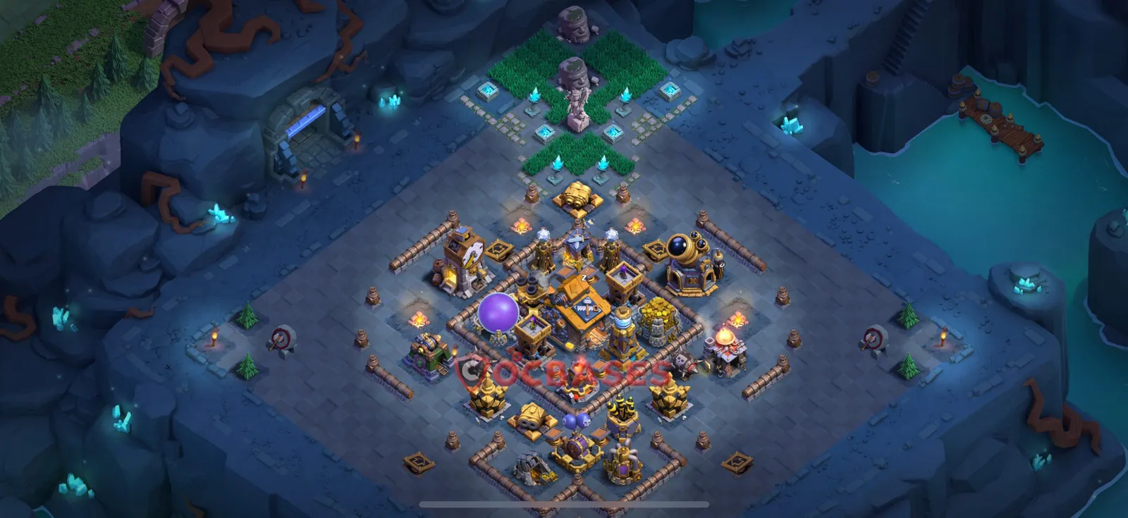 Art & Fun (Custom) Base BH10 with Link | Clash of Clans Bases | Layouts ID cbaio