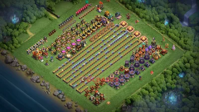 Art & Fun (Custom) Base TH16 - Clash of Clans Town Hall 16 Layout Link Art & Fun (Custom) Base TH16 - Clash of Clans Town Hall 16 FUN Base Layout with Copy Link 2026
