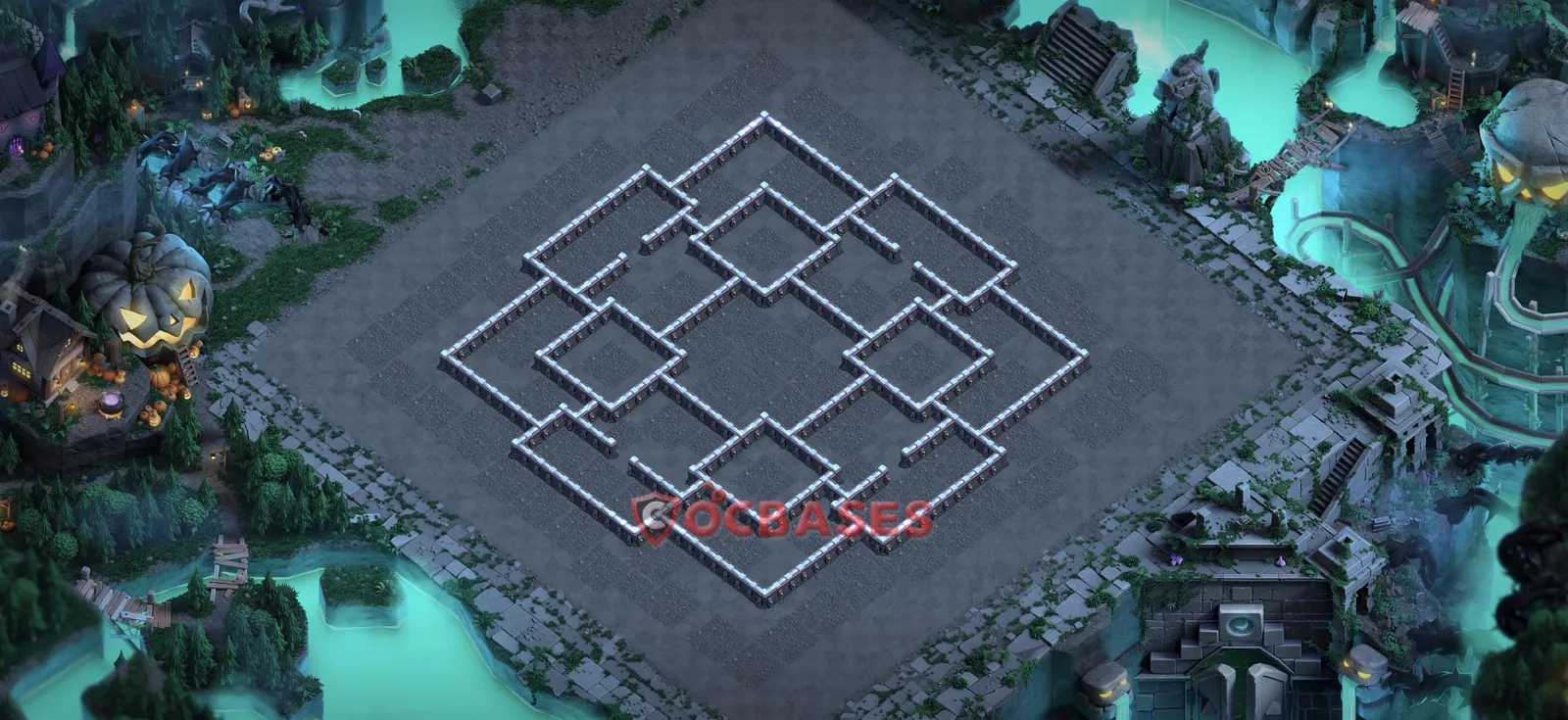 Hybrid (Defense) Base TH13 with Link | Clash of Clans Bases | Layouts ID 99ans