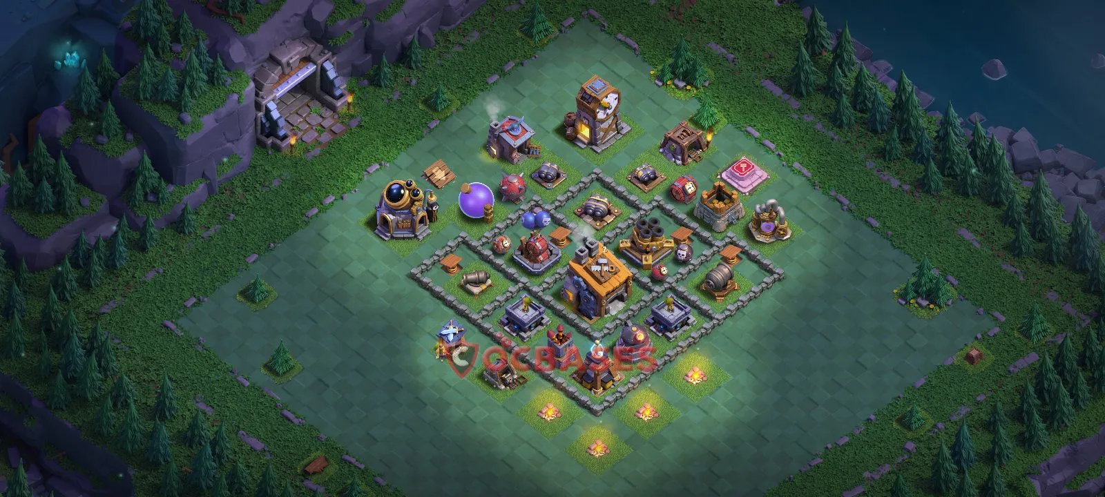 Progress (Upgrade) Base BH8 - Clash of Clans Layout Progress (Upgrade) Base BH8 - Clash of Clans Builder Hall 8 Layout with Link
