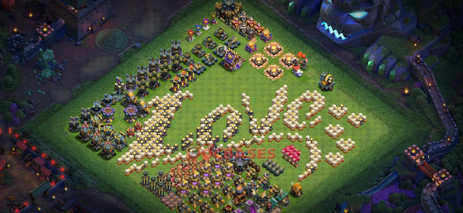 Progress (Upgrade) Base TH17 - Clash of Clans Town Hall 17 Layout Link Progress (Upgrade) Base TH17 - Clash of Clans Town Hall 17 PROGRESS-BASE Base Layout with Copy Link 2026
