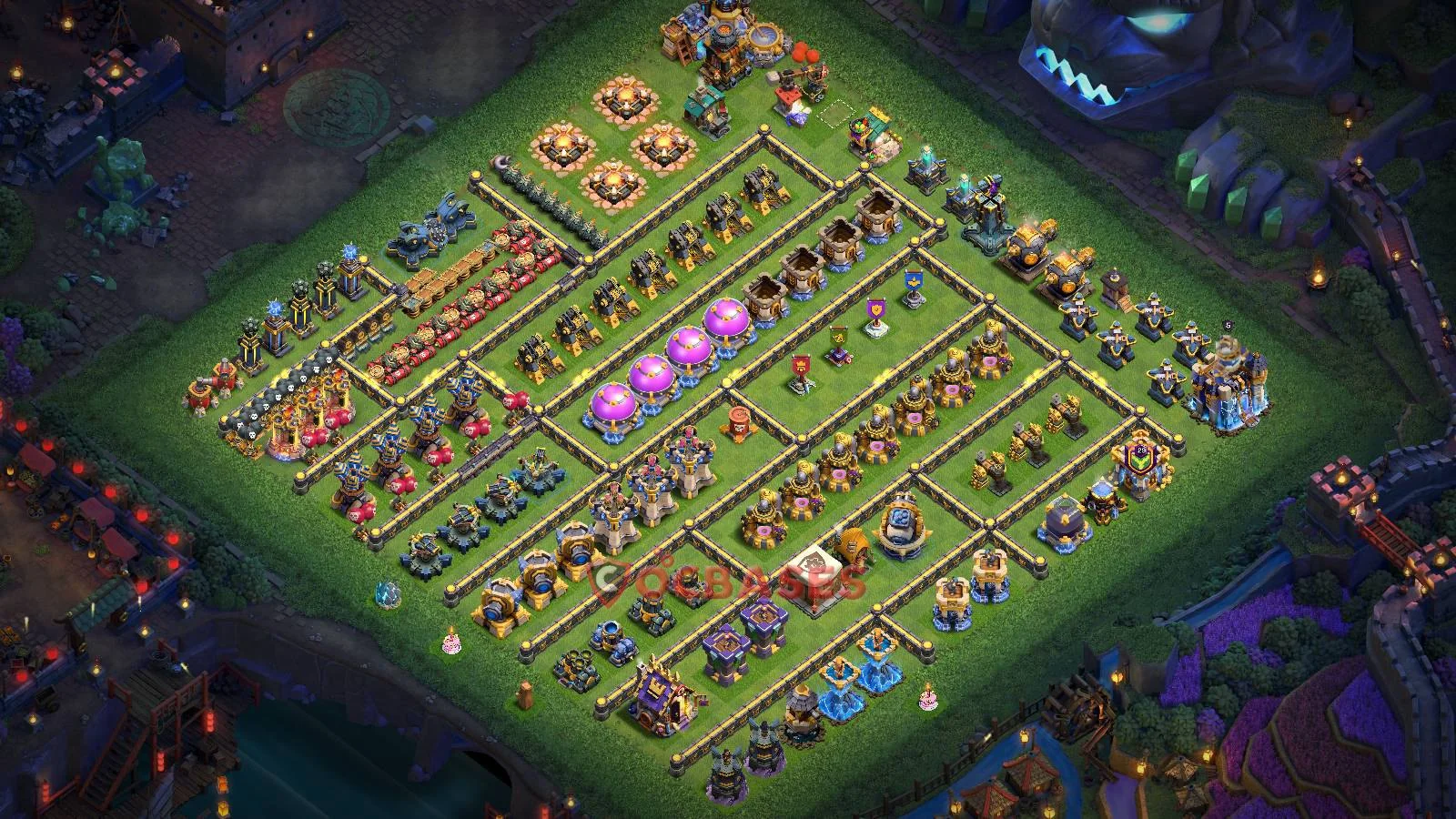 Progress (Upgrade) Base TH18 - Clash of Clans Town Hall 18 Layout Link Progress (Upgrade) Base TH18 - Clash of Clans Town Hall 18 PROGRESS-BASE Base Layout with Copy Link 2026
