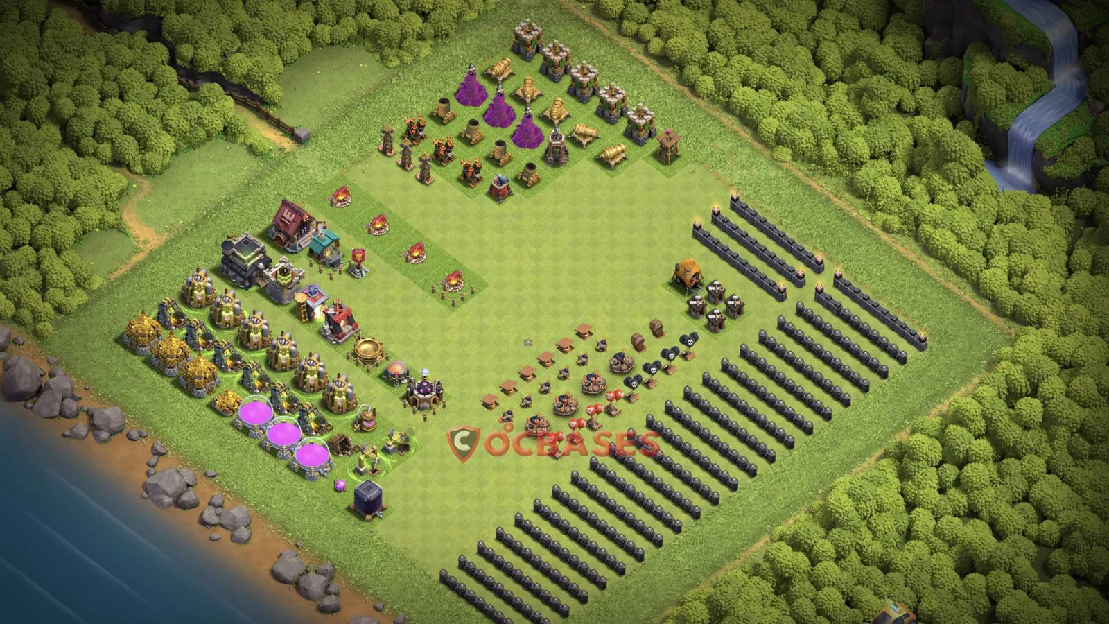 Progress (Upgrade) Base TH9 - Clash of Clans Layout Progress (Upgrade) Base TH9 - Clash of Clans Town Hall 9 Layout with Link