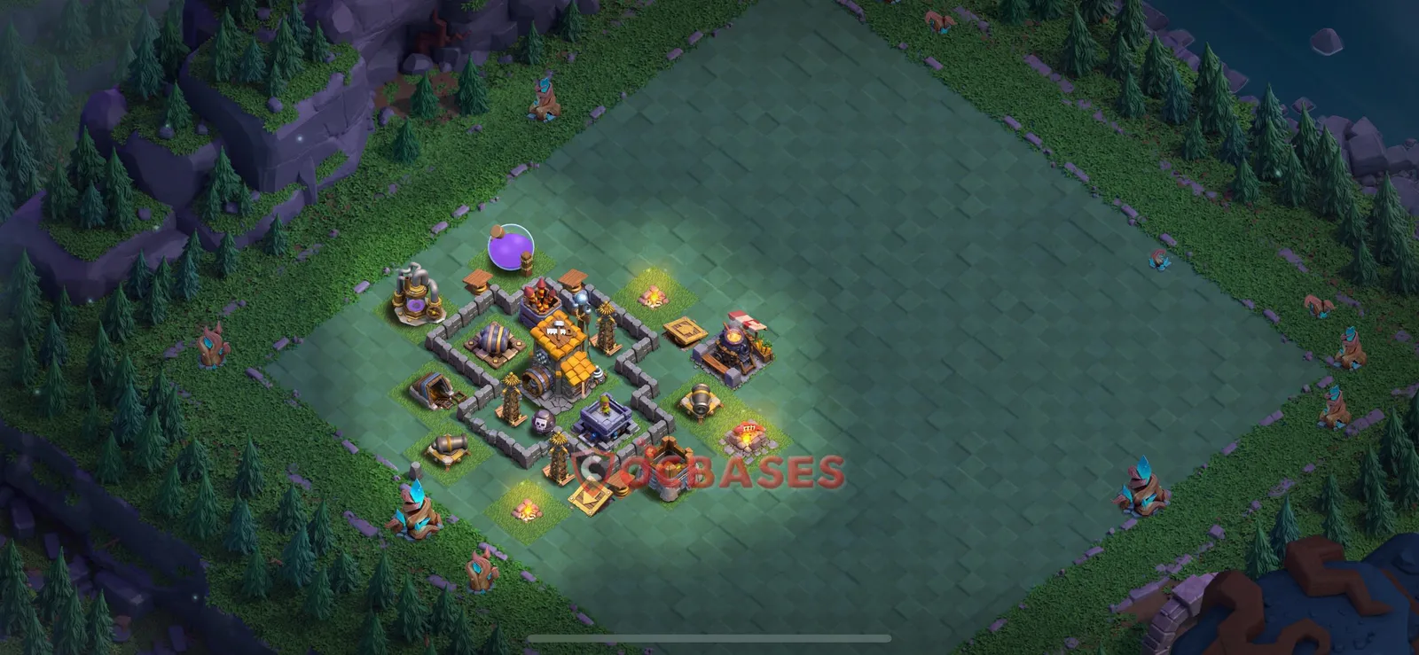 Progress (Upgrade) Base BH7 - Clash of Clans Layout Progress (Upgrade) Base BH7 - Clash of Clans Builder Hall 7 Layout with Link