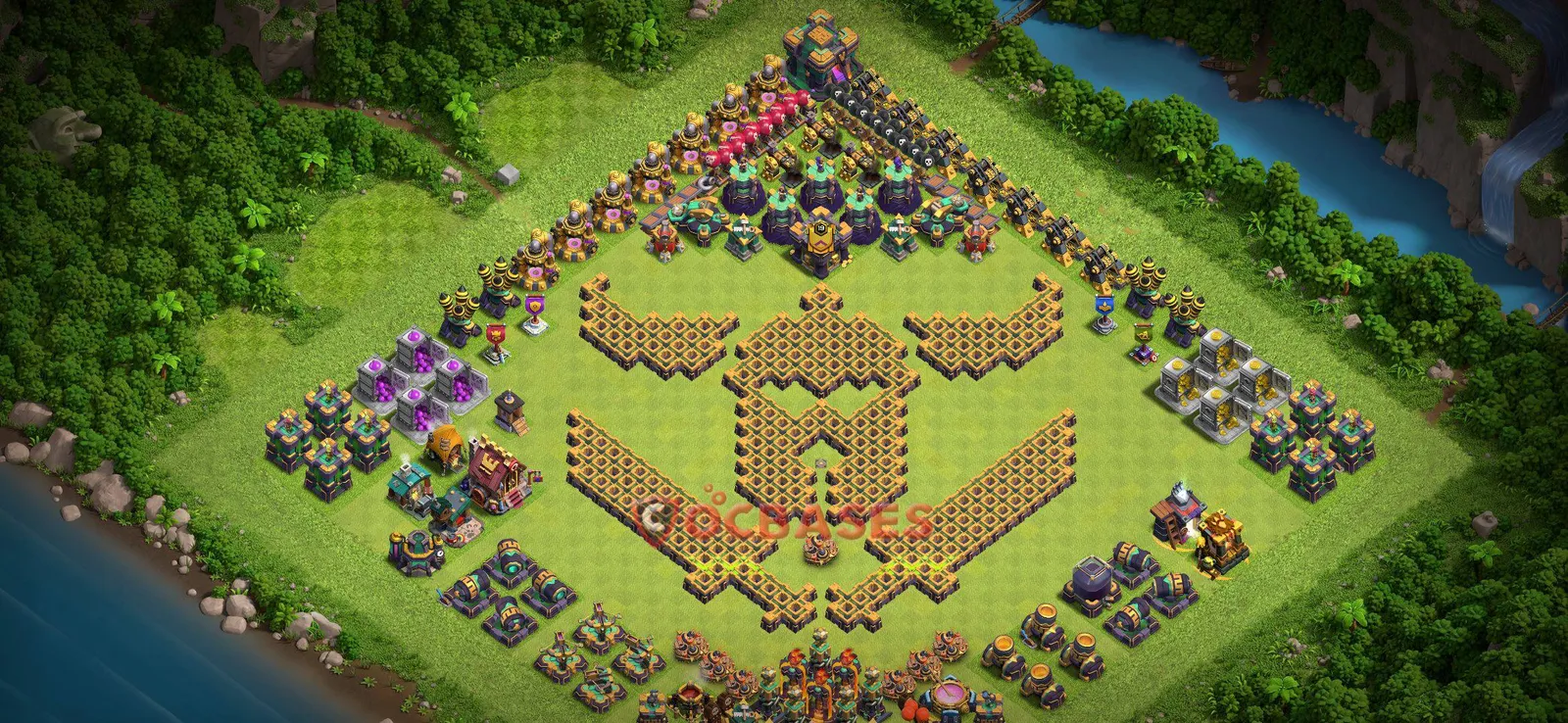 Progress (Upgrade) Base TH14 - Clash of Clans Town Hall 14 Layout Link Progress (Upgrade) Base TH14 - Clash of Clans Town Hall 14 PROGRESS-BASE Base Layout with Copy Link 2026