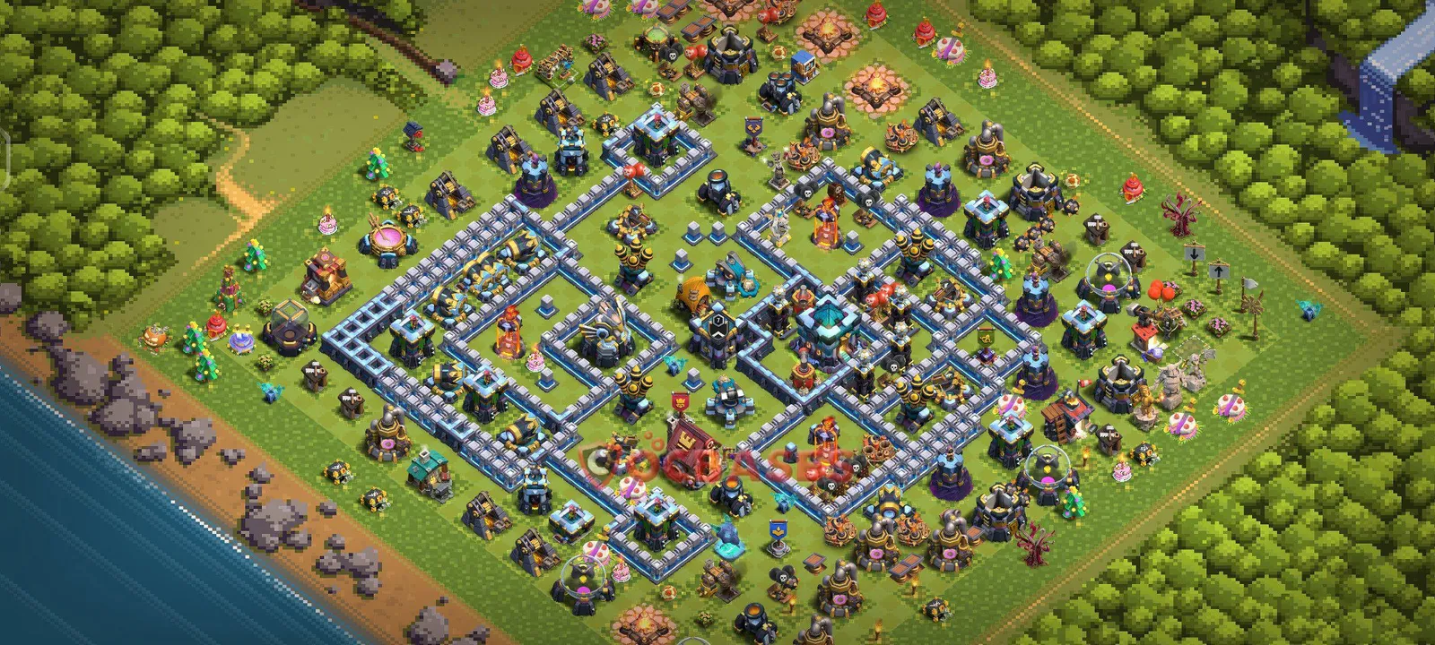 Progress (Upgrade) Base TH13 - Clash of Clans Layout Progress (Upgrade) Base TH13 - Clash of Clans Town Hall 13 Layout with Link