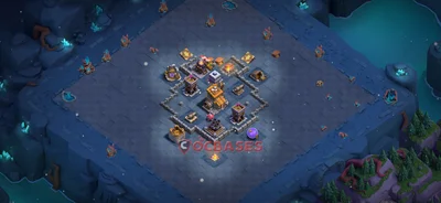Trophy (Defense) Base BH6 with Link | Clash of Clans Bases | Layouts ID 1m416