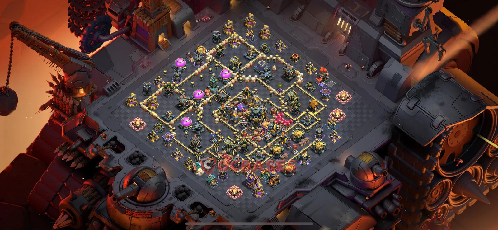 Trophy (Defense) Base TH17 - Clash of Clans Town Hall 17 Layout Link Trophy (Defense) Base TH17 - Clash of Clans Town Hall 17 TROPHY Base Layout with Copy Link 2026