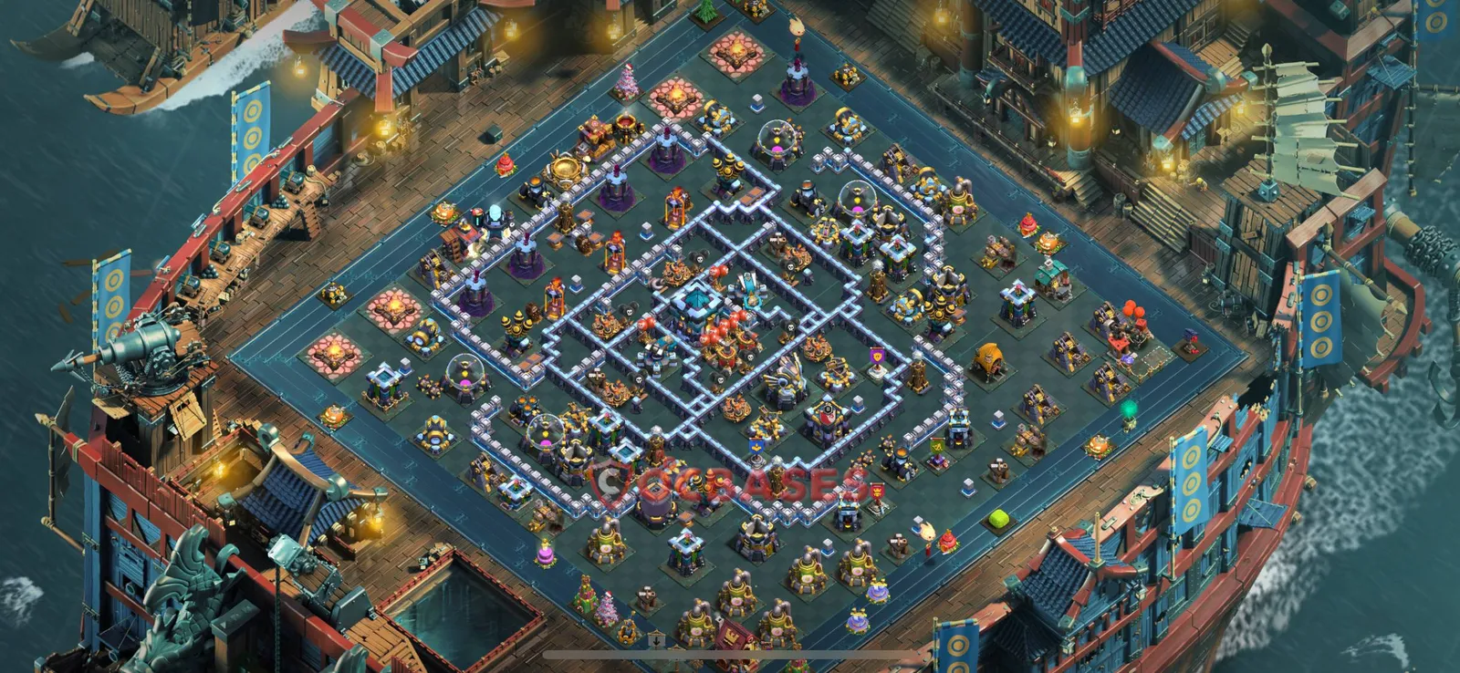 Trophy (Defense) Base TH13 with Link | Clash of Clans Bases | Layouts ID 8qirg
