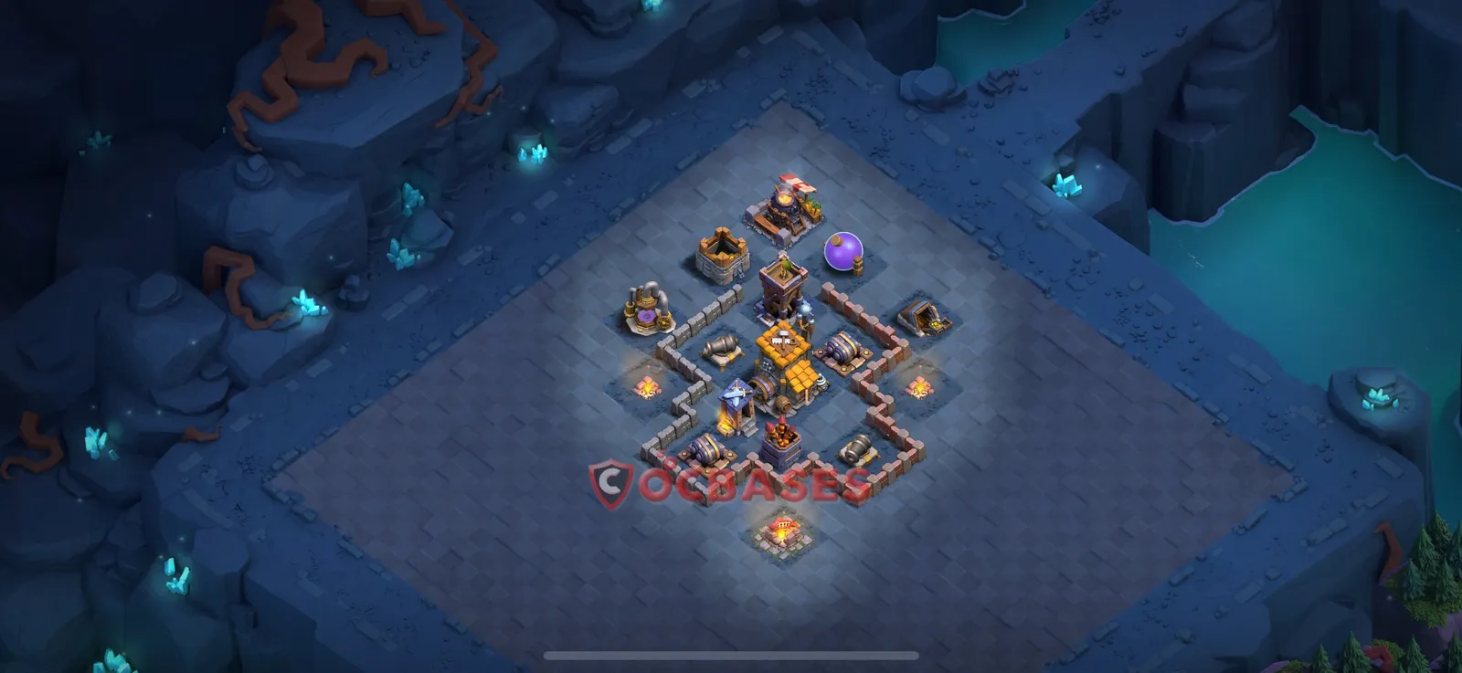 Trophy (Defense) Base BH7 with Link | Clash of Clans Bases | Layouts ID 9r2b4