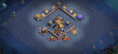 Trophy (Defense) Base BH7 with Link | Clash of Clans Bases | Layouts ID a0uou