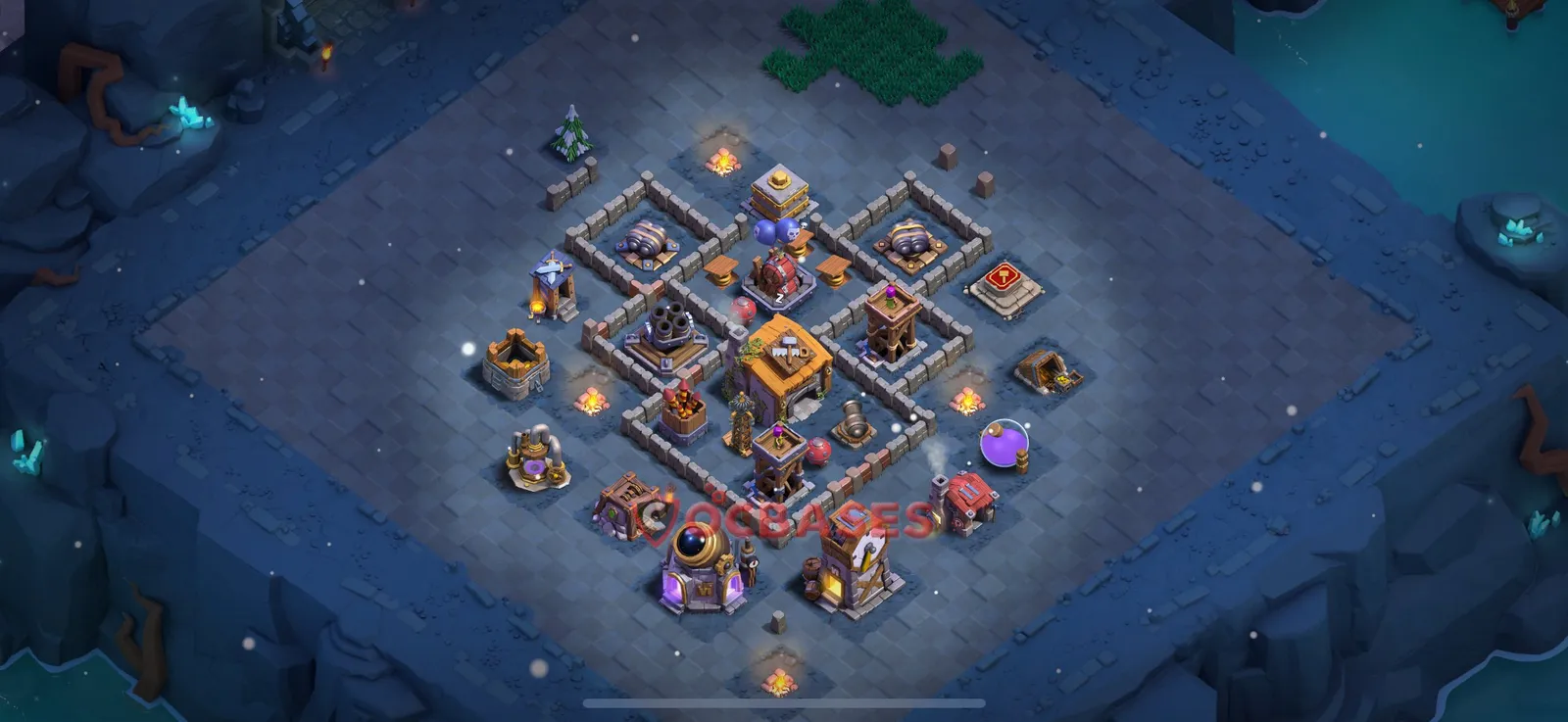 Trophy (Defense) Base BH6 with Link | Clash of Clans Bases | Layouts ID c9wtn