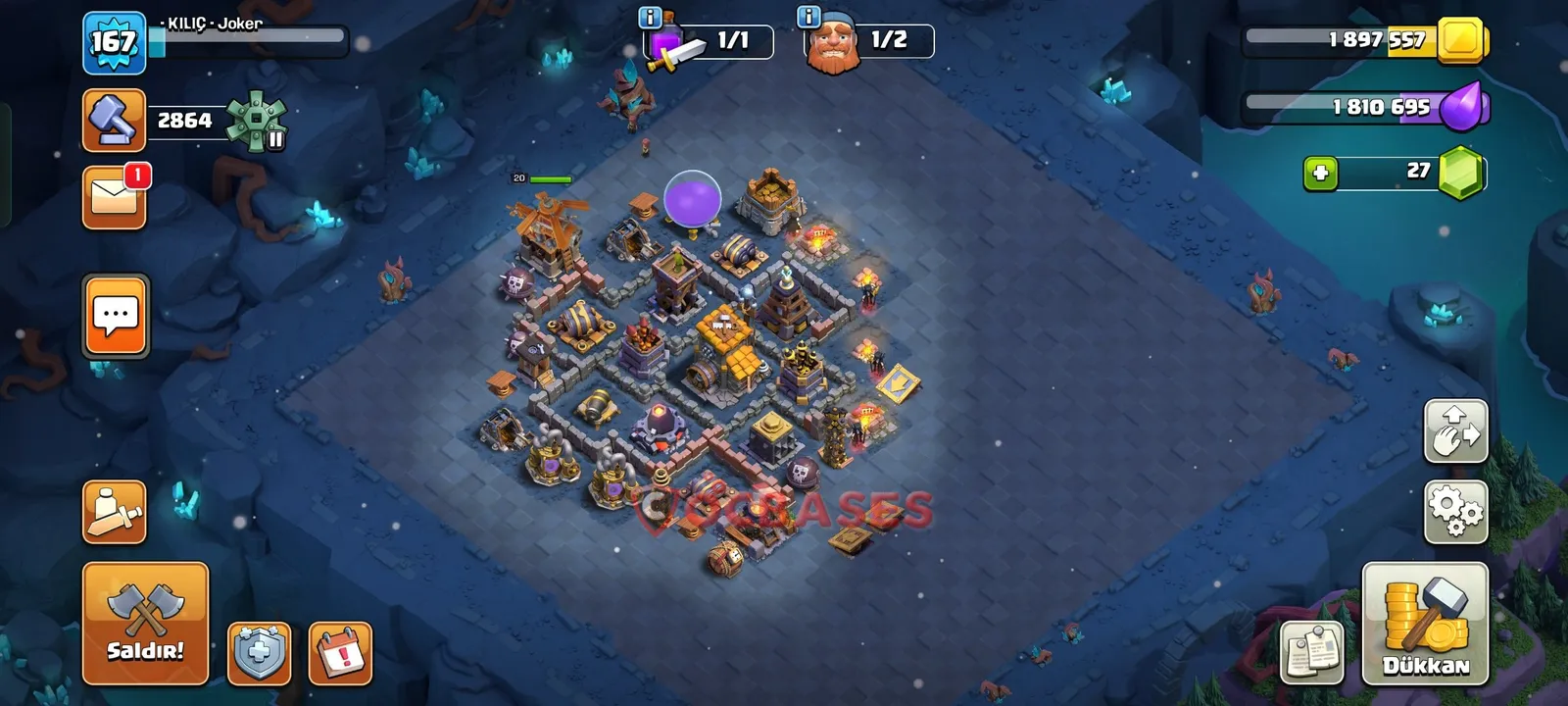 Trophy (Defense) Base BH9 with Link | Clash of Clans Bases | Layouts ID he4ib