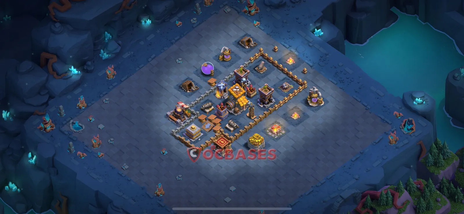Trophy (Defense) Base BH8 - Clash of Clans Layout Trophy (Defense) Base BH8 - Clash of Clans Builder Hall 8 Layout with Link