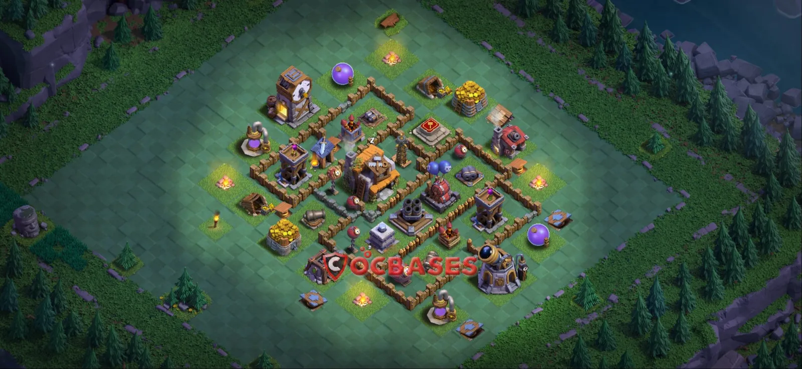 Trophy (Defense) Base BH5 with Link | Clash of Clans Bases | Layouts ID s2h0w
