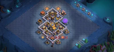 Trophy (Defense) Base BH9 with Link | Clash of Clans Bases | Layouts ID t1aul
