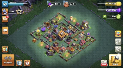 Trophy (Defense) Base BH6 - Clash of Clans Builder Hall 6 Layout Link Trophy (Defense) Base BH6 - Clash of Clans Builder Hall 6 TROPHY Base Layout with Copy Link 2026