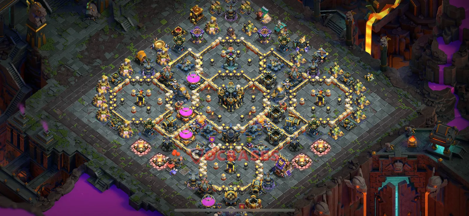 Trophy (Defense) Base TH17 with Link | Clash of Clans Bases | Layouts ID wkvsf