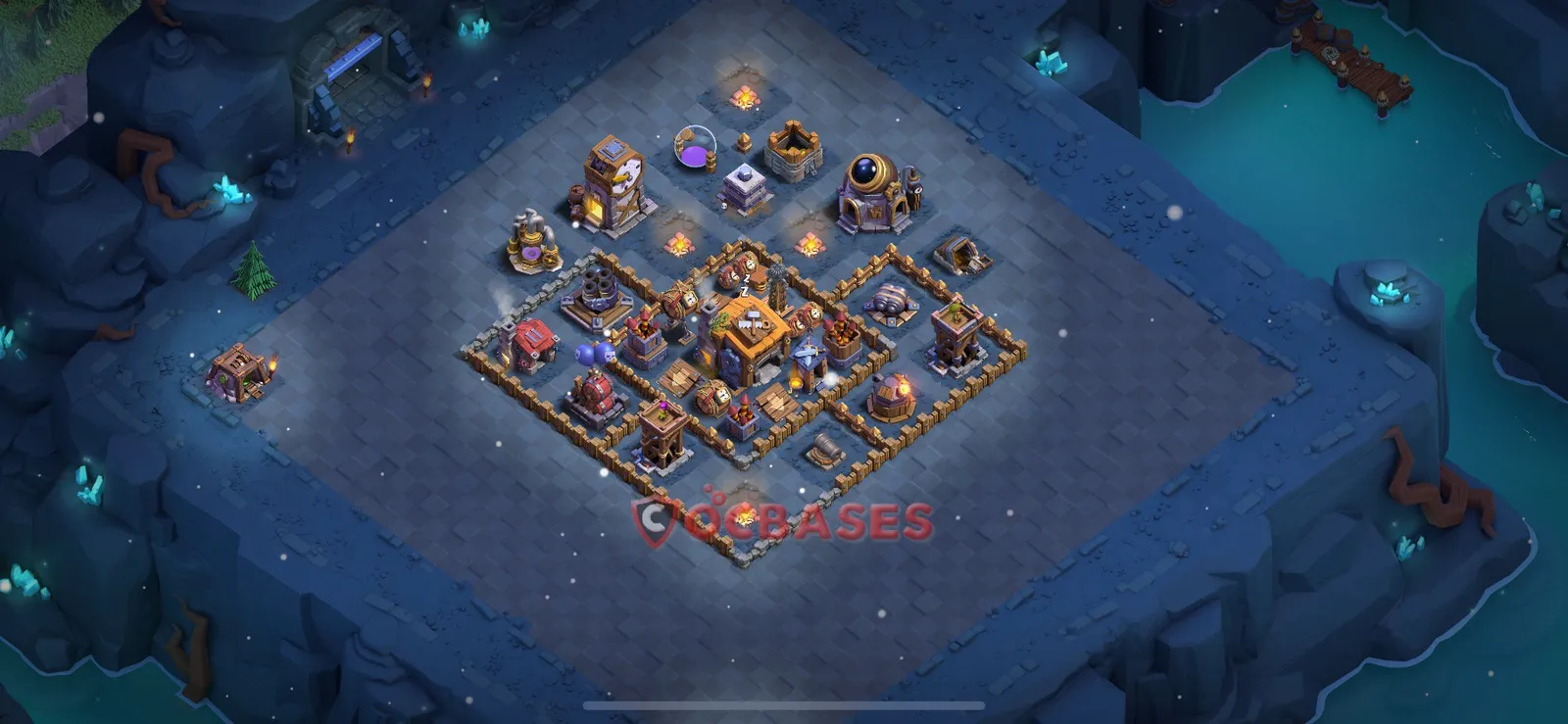 Trophy (Defense) Base BH7 with Link | Clash of Clans Bases | Layouts ID x10qb