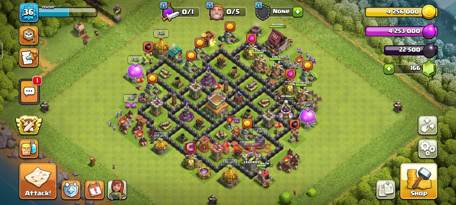 War (Anti-3 Star) Base TH8 - Clash of Clans Layout War (Anti-3 Star) Base TH8 - Clash of Clans Town Hall 8 Layout with Link