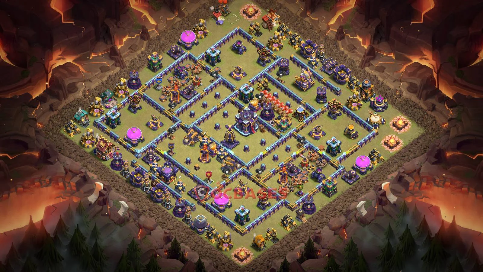 War (Anti-3 Star) Base TH15 with Link | Clash of Clans Bases | Layouts ID 2v7wz