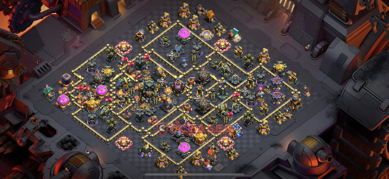 War (Anti-3 Star) Base TH17 with Link | Clash of Clans Bases | Layouts ID 3soea