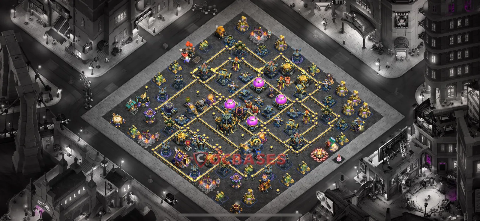 War (Anti-3 Star) Base TH17 - Clash of Clans Town Hall 17 Layout Link War (Anti-3 Star) Base TH17 - Clash of Clans Town Hall 17 WAR Base Layout with Copy Link 2026