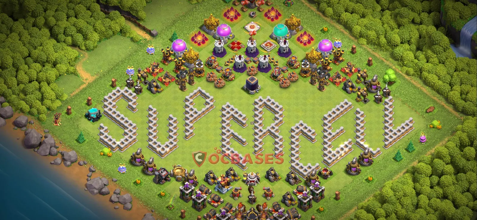 War (Anti-3 Star) Base TH11 - Clash of Clans Town Hall 11 Layout Link War (Anti-3 Star) Base TH11 - Clash of Clans Town Hall 11 WAR Base Layout with Copy Link 2026