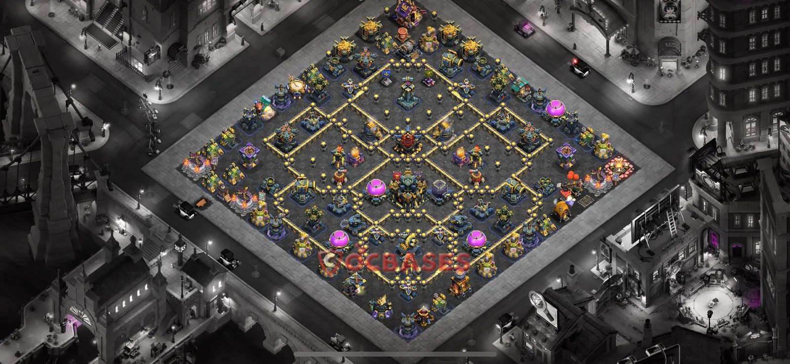 War (Anti-3 Star) Base TH17 with Link | Clash of Clans Bases | Layouts ID 95hdz
