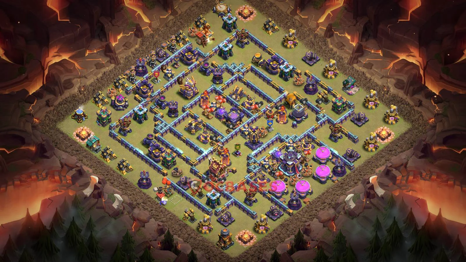 War (Anti-3 Star) Base TH15 with Link | Clash of Clans Bases | Layouts ID a5uf9