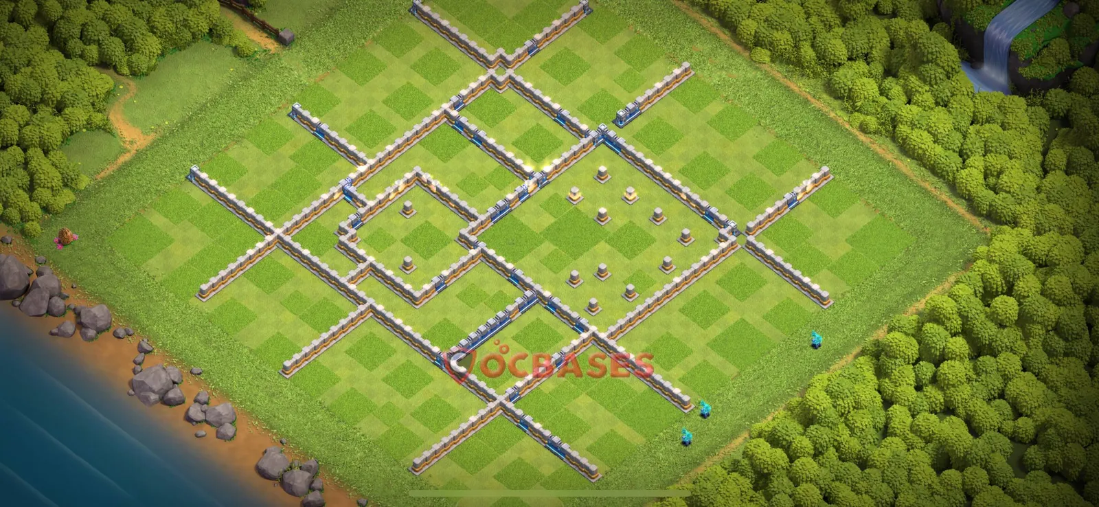 War (Anti-3 Star) Base TH12 with Link | Clash of Clans Bases | Layouts ID g9mtj