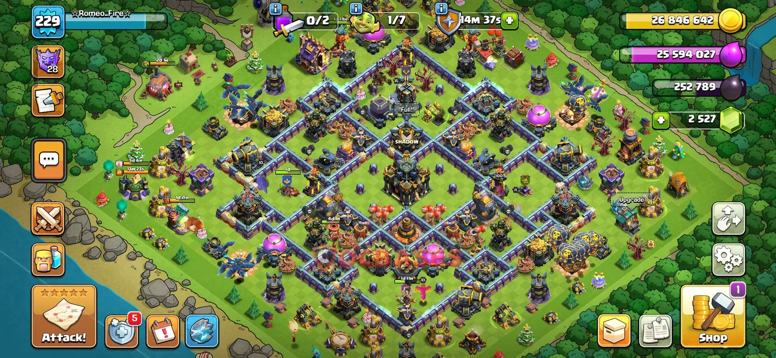 War (Anti-3 Star) Base TH17 - Clash of Clans Town Hall 17 Layout with Link