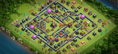 War (Anti-3 Star) Base TH14 - Clash of Clans Town Hall 14 Layout with Link