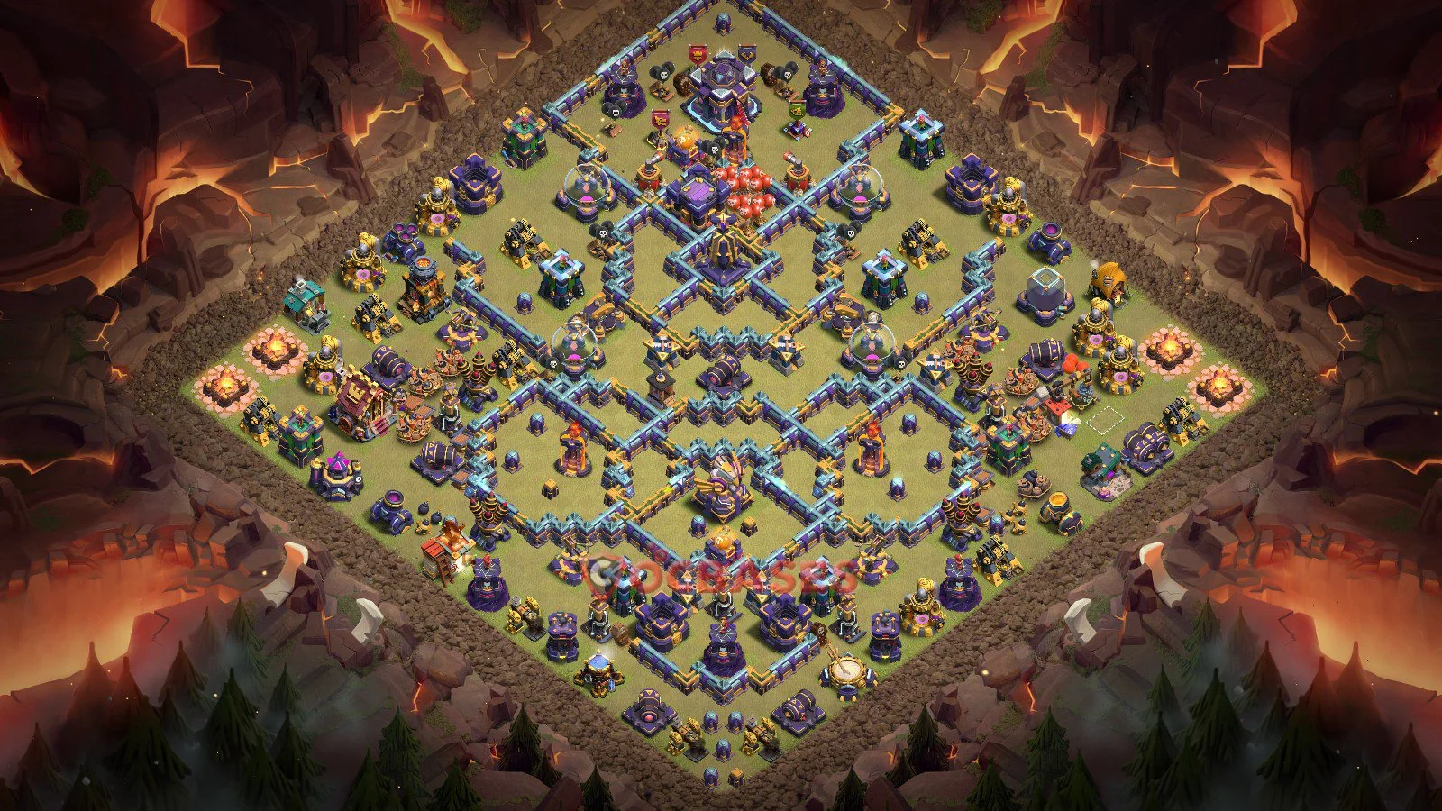 War (Anti-3 Star) Base TH15 with Link | Clash of Clans Bases | Layouts ID kofpn