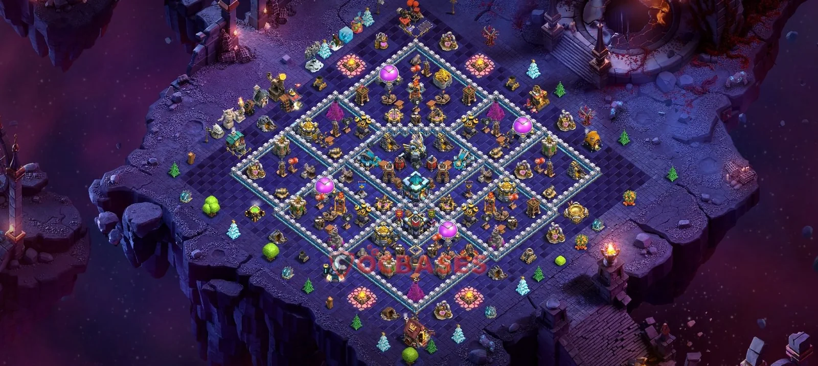 War (Anti-3 Star) Base TH13 with Link | Clash of Clans Bases | Layouts ID l4b3z