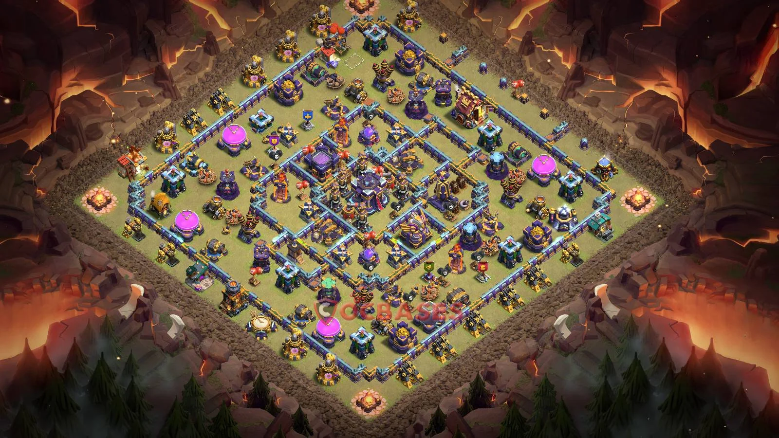 War (Anti-3 Star) Base TH15 - Clash of Clans Town Hall 15 Layout Link War (Anti-3 Star) Base TH15 - Clash of Clans Town Hall 15 WAR Base Layout with Copy Link 2026