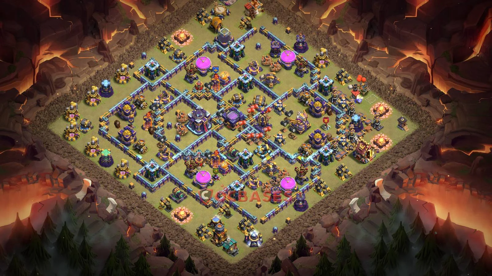War (Anti-3 Star) Base TH15 with Link | Clash of Clans Bases | Layouts ID mdsd6