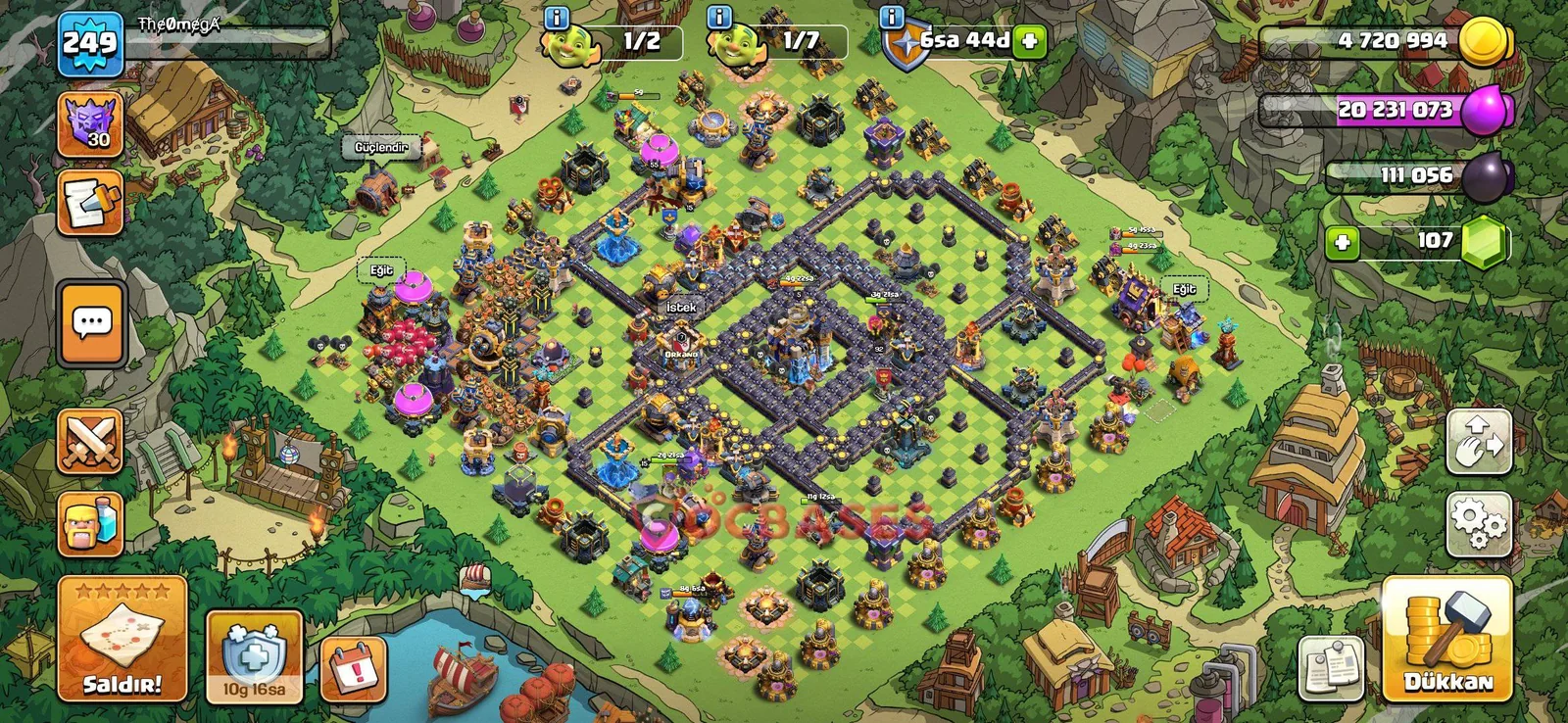 War (Anti-3 Star) Base TH18 with Link | Clash of Clans Bases | Layouts ID ql0c8