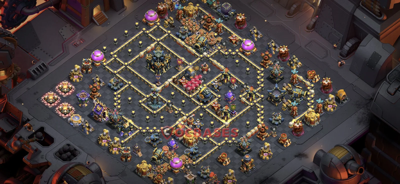 War (Anti-3 Star) Base TH17 with Link | Clash of Clans Bases | Layouts ID vizt3